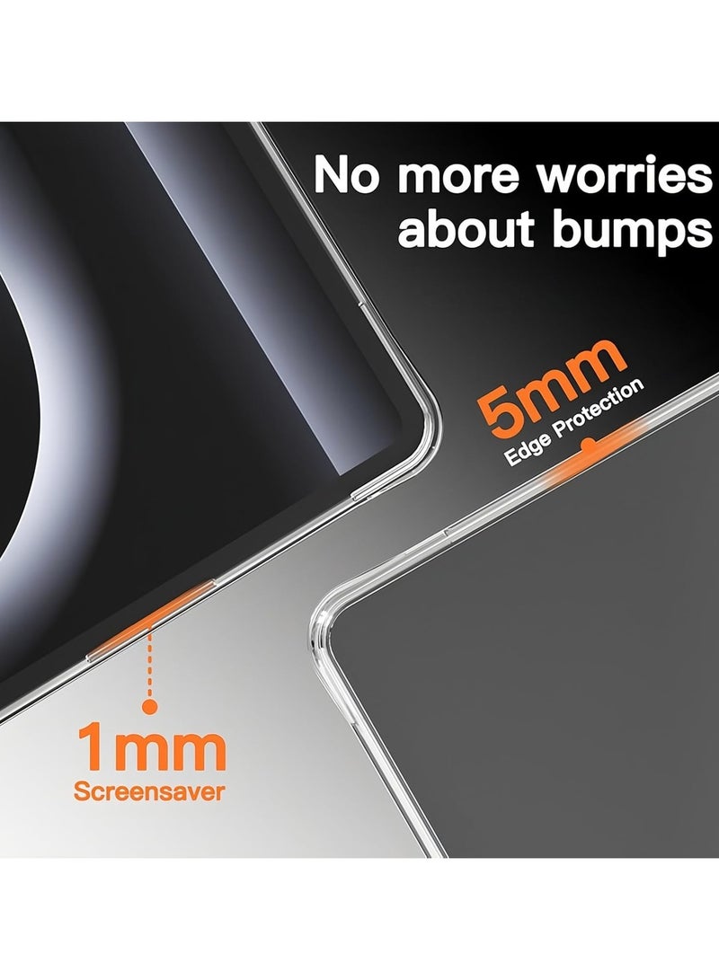Protective Case Compatible with MacBook Pro 14-inch 2025-2021 M4 M3 M2 M1, Soft TPU Front Cover + Plastic Hard Shell Back Cover, for MacBook Pro 14 Case - Image 5